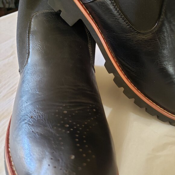 JIngpin Black boots Size 10 (44) - Picture 2 of 5